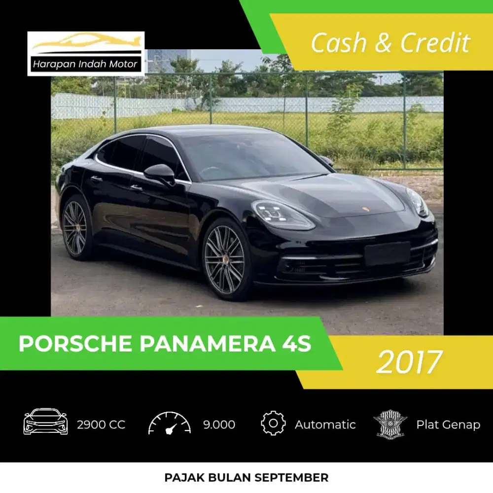 Porsche Panamera 4S 2017 Low KM 9RB Antik