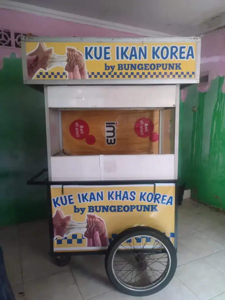 Jual santai Gerobak bekas kondisi siap pakai