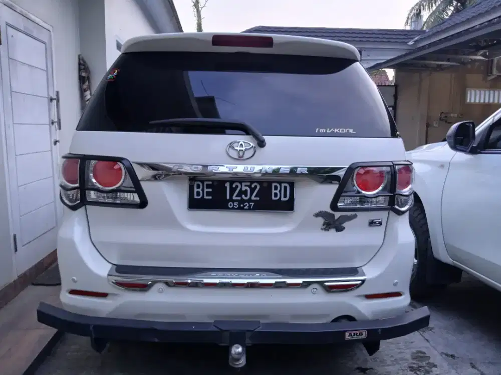 Fortuner G Solar 2012 manual jos