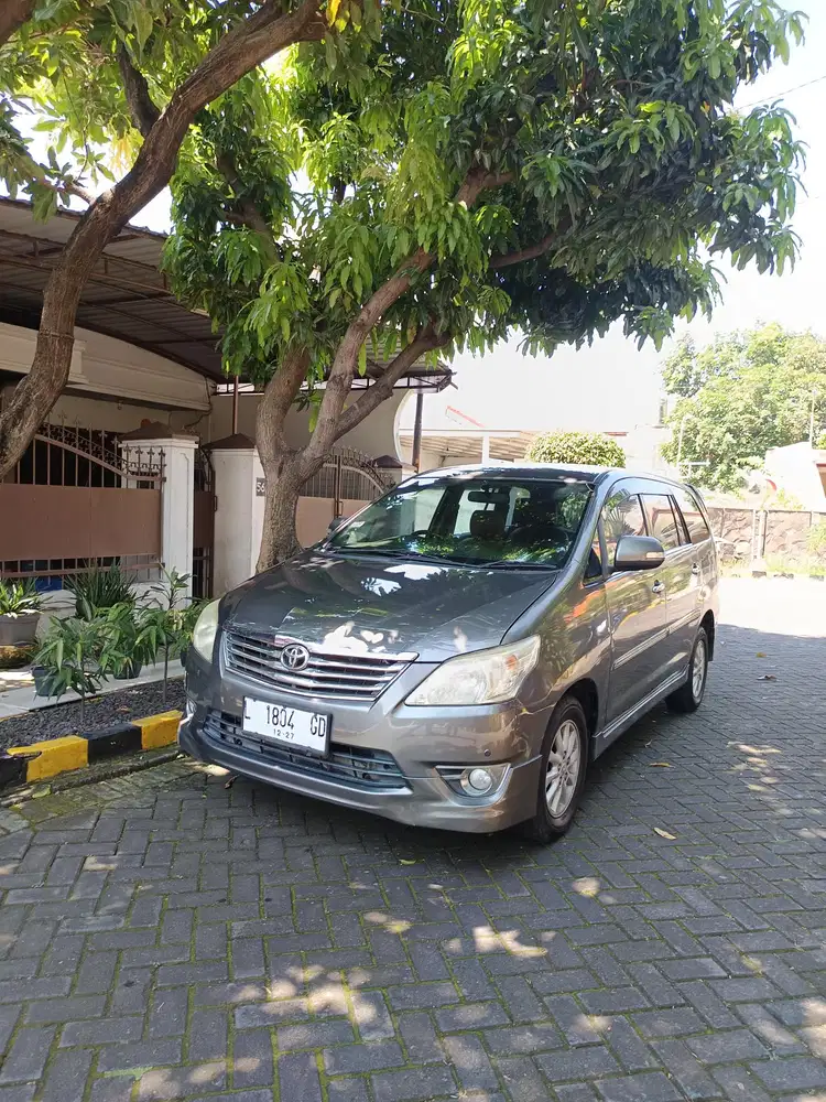 [Gress Mobil Kutisari] INNOVA 2.0V LUX AT 2012 SIAP PAKAI