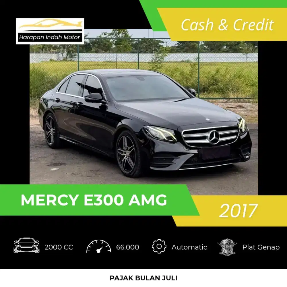 Mercedes Benz Mercy E300 AMG Line 2017 Low KM 66RB
