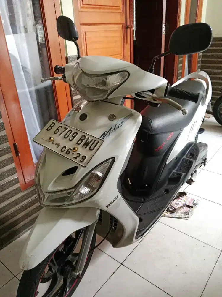 MIO SMILE TAHUN 2009 MULUSS MESIN AMAN PAJAK IDUP