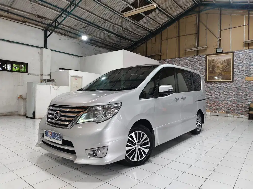Nissan Serena HWS 2.0 AT 2017 Ban Tebal Pajak Panjang Siap Pakai