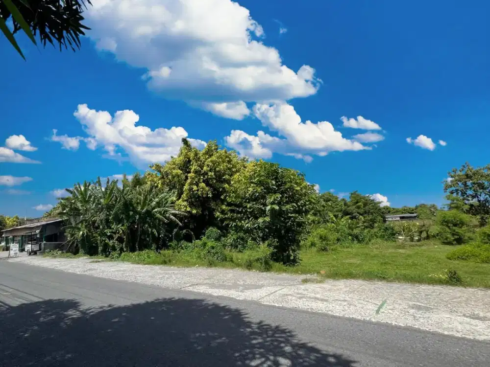 Tanah Murah Strategis dekat Pasar Ngipik Tepi Jalan