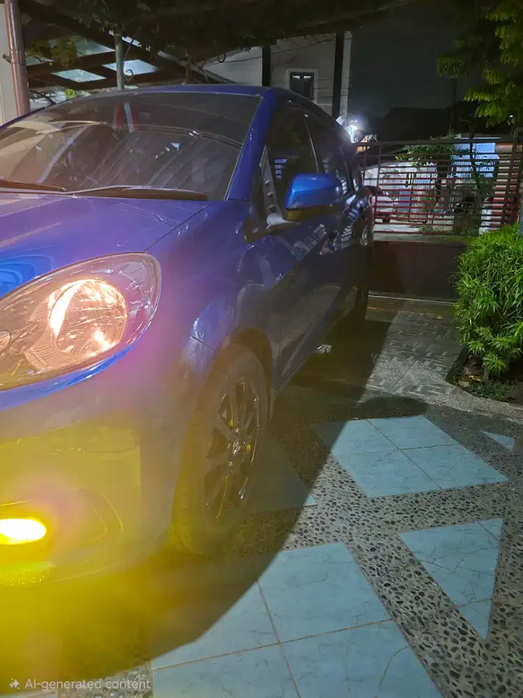 Honda Mobilio E CVT 2014 Biru Langit