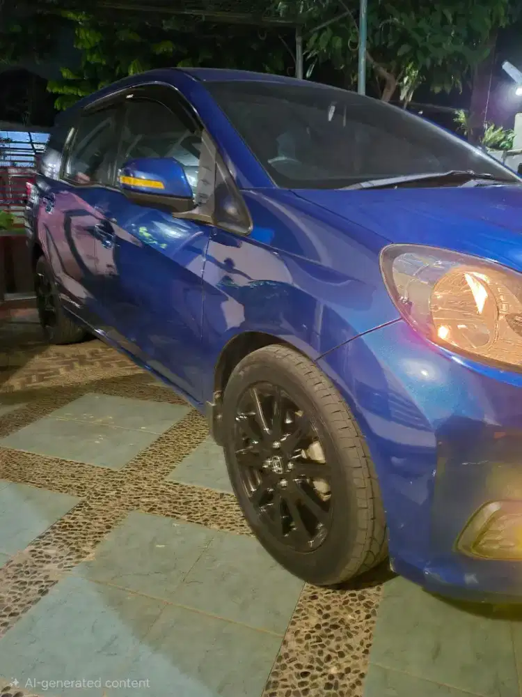 Honda Mobilio E CVT 2014 Biru Langit