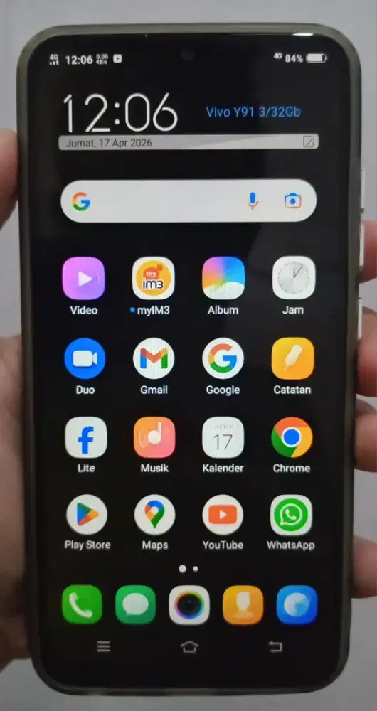 Vivo Y91 3/32Gb 4G Layar Poni