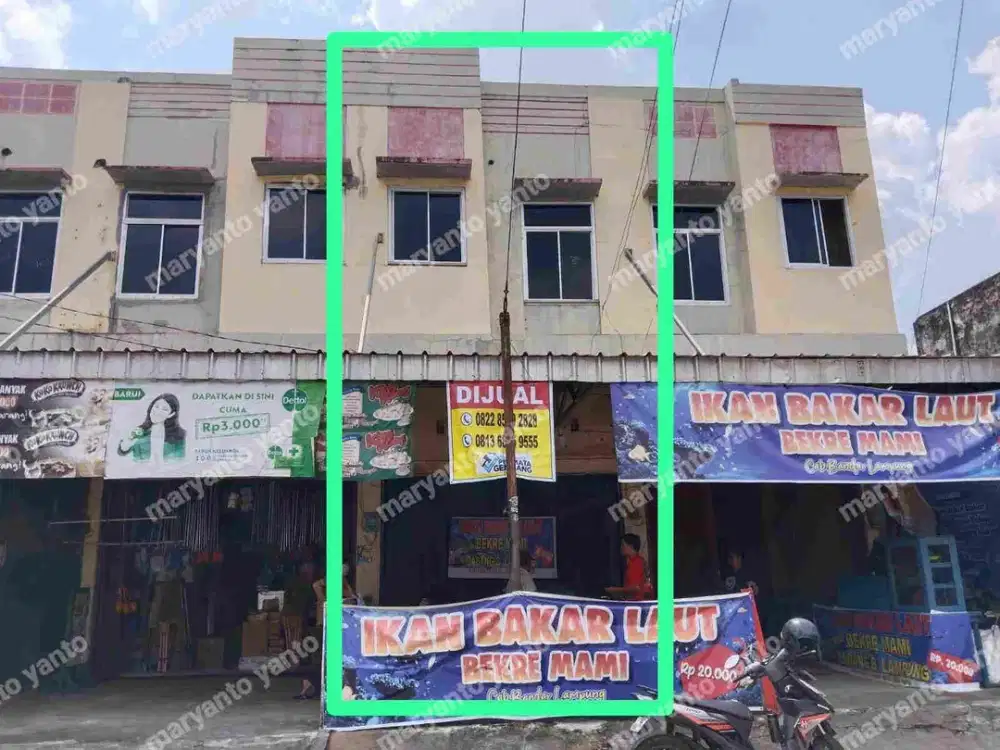 TURUN HARGA DIJUAL RUKO 2 LT DI JLN. KAMPAR RAYA SAKO PALEMBANG
