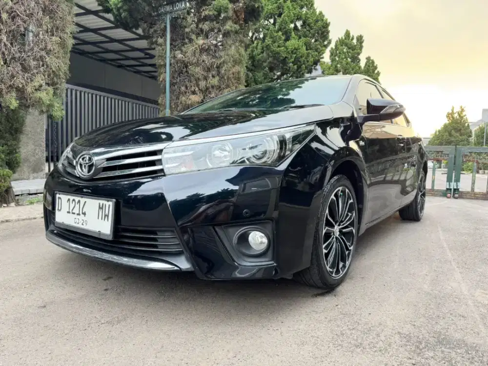 ANTIK Toyota Altis V Facelift Black 2014