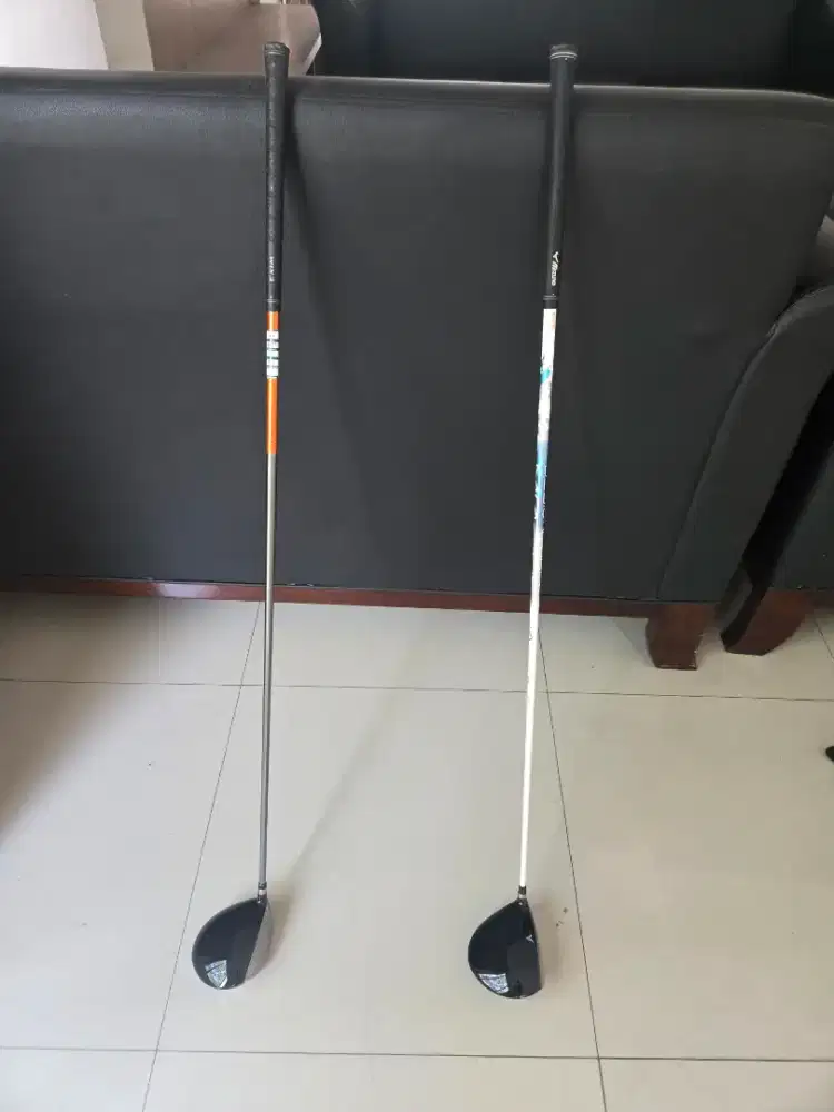 Stik golf driver 1 (2 bh), putter 2 bh