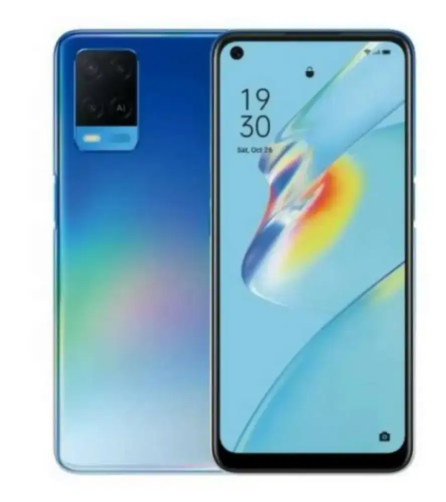 Di jual santai hp Oppo a54 no minus masih ORI semua minus pemkaean aj