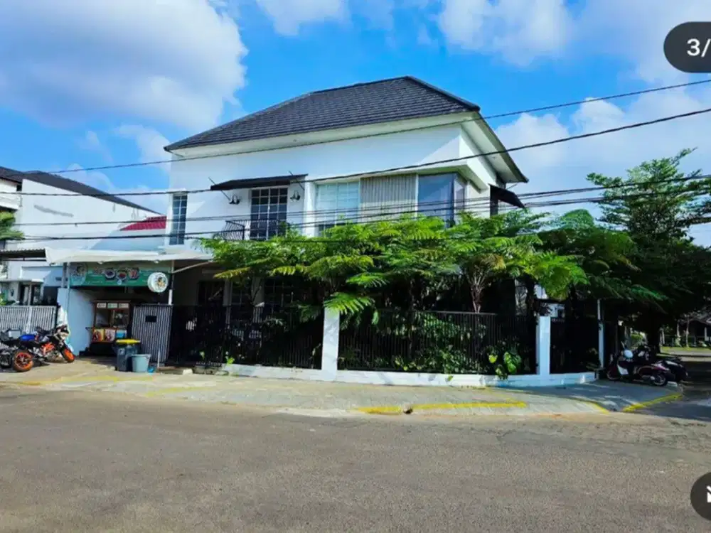 Rumah Hoek 2 Lantai di Nusaloka BSD