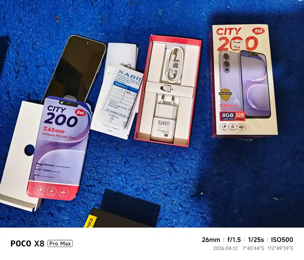 Itel City 200 4+8 extend/128Gb