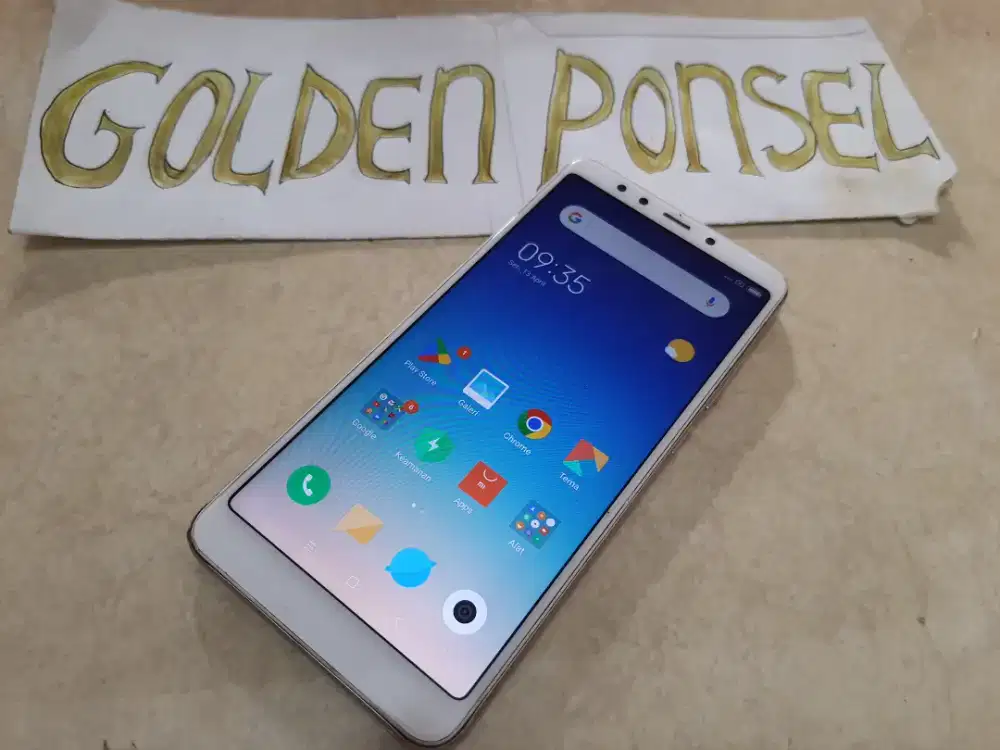 Mi 5 Finger(16Gb/2Gb/4G)Ori-Golden Ponsel