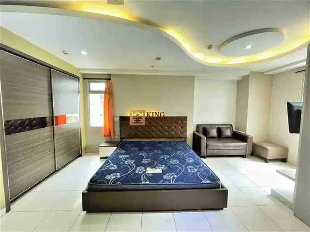 Jarang Ada Nyaman & Praktis! 1Br 35M² Furnished Hook, Lantai Rendah Favorit Apartemen Green Bay Pluit Greenbay