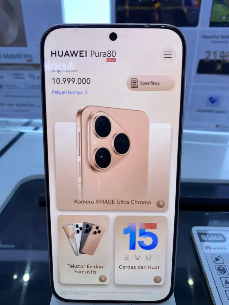 Huawei Pura 80 Cicilan 0% pakai KTP