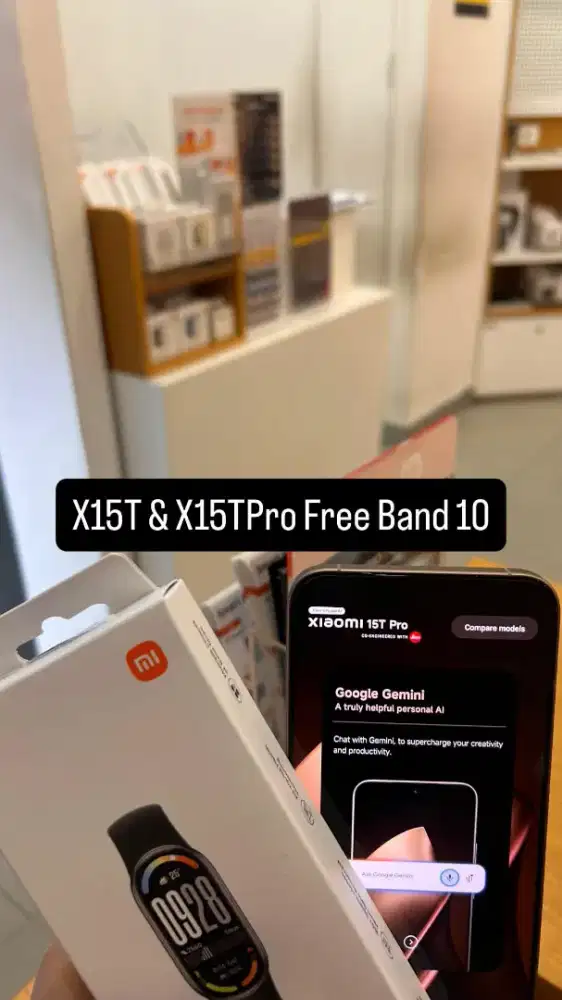 X15 dan X15T Pro free band 10