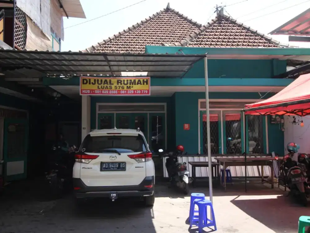Peluang Emas!  Dijual Rumah 576 m² di Jl. Kebangkitan Nasional Laweyan