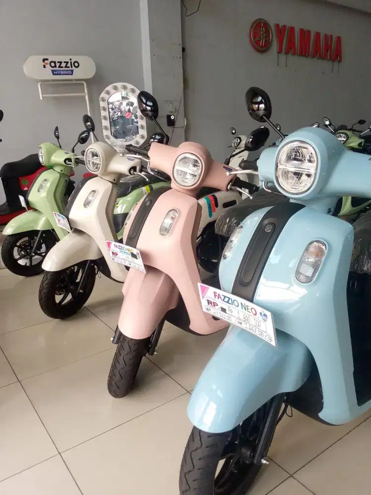 Yamaha Fazzio hybrid, New
