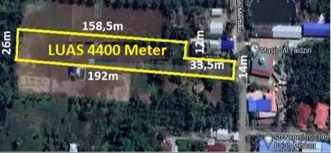 Tanah Murah Untuk Investasi 4400  JL Paluh Merbau (Area PERCUTSEITUAN)