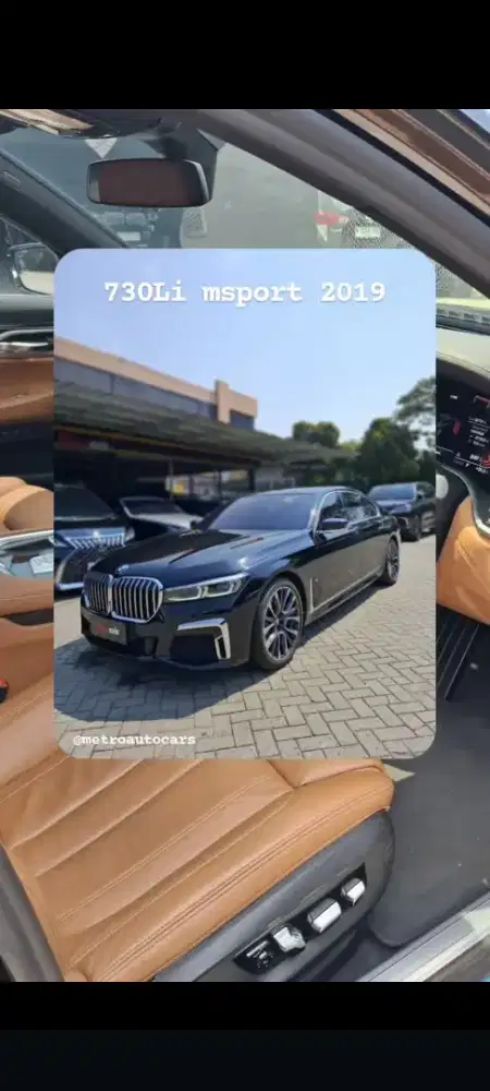 BMW 730li Msport 2019 termurah