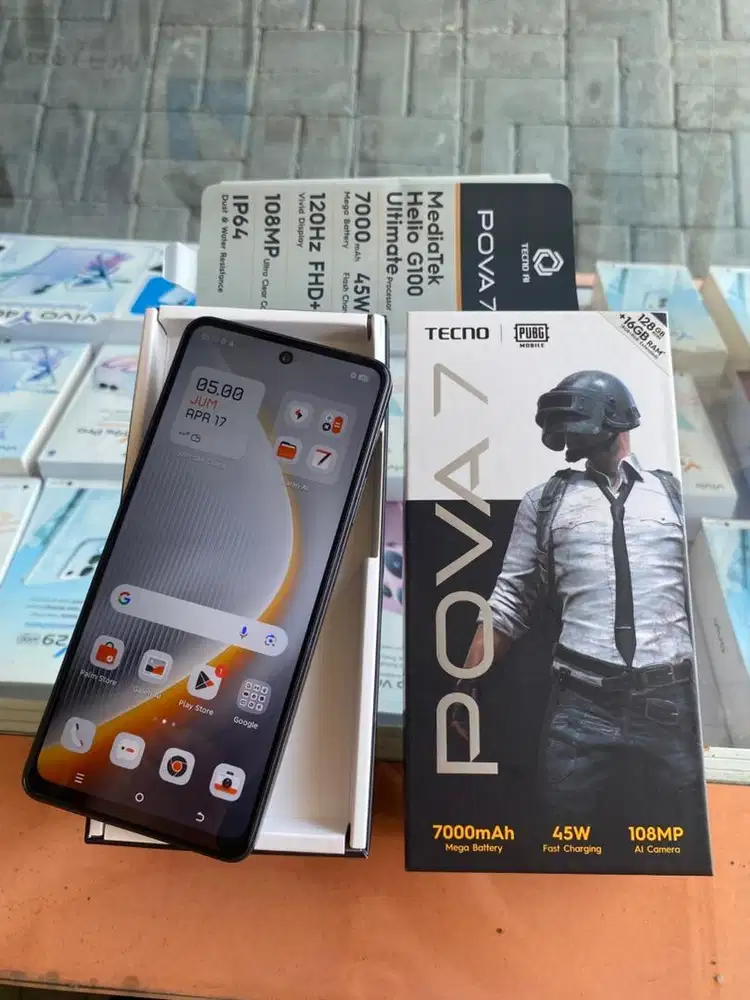 Tecno Pova 7 8/128 Fullshet Nonimus segel