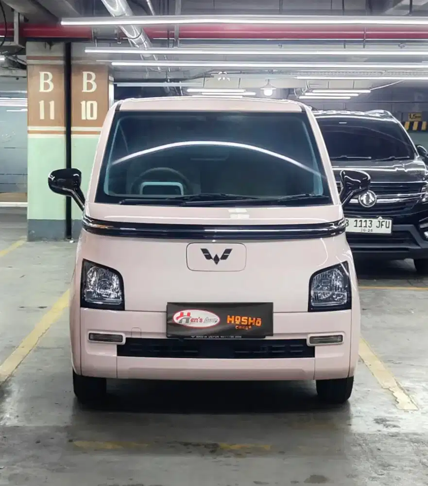 KM LOW WULING AIR EV 2025 LITE LONG RANGE 300KM PINK ON BEIGE