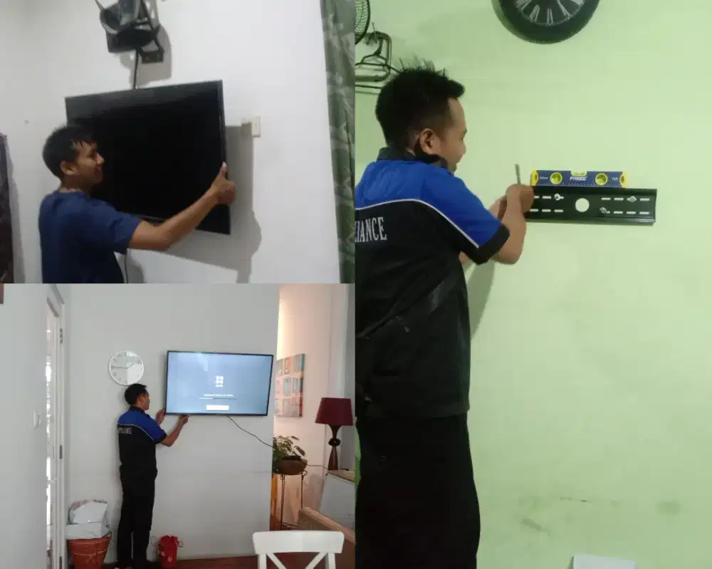 Braket +pasang atau jasa pasang terima rapih breket bracket led tv