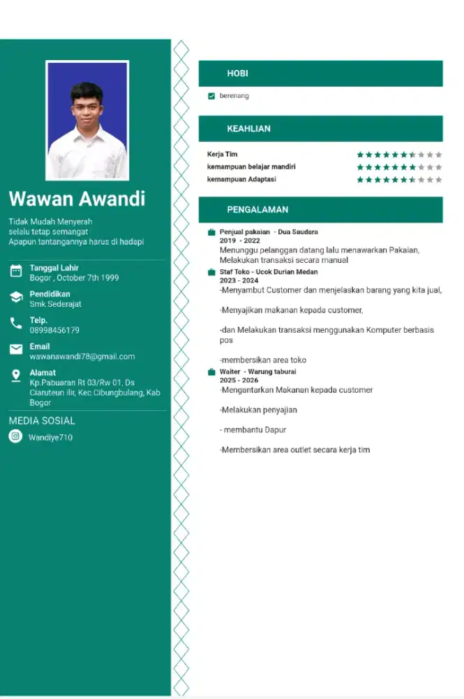 Mencari lowongan kerja