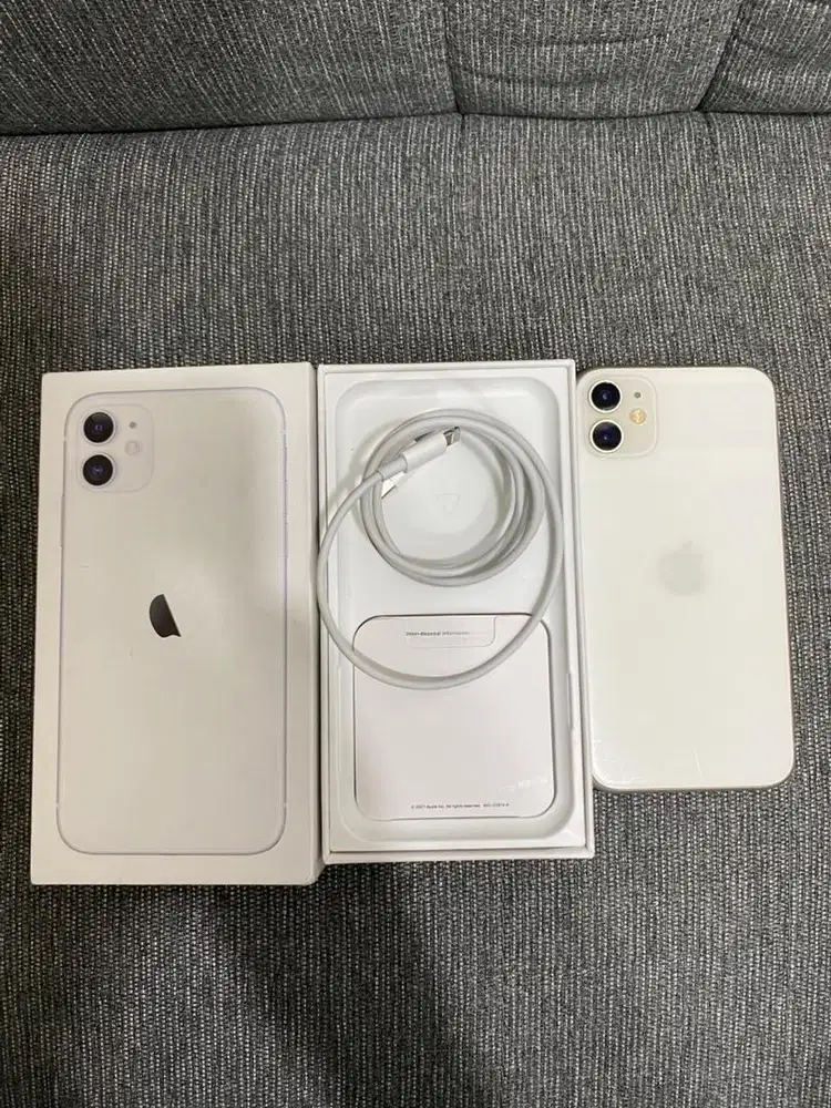 IPHONE 11 128GB ALLOP PEMAKAIAN LAM WHITE