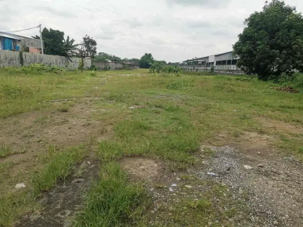 dijual tanah industri di kebak kramat