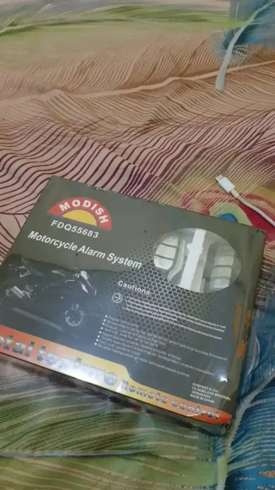 Alamr remot untuk motor