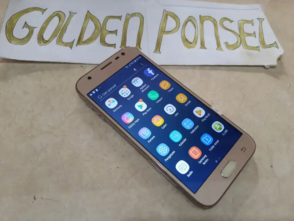 Galaxy J3 Pro Ori.Perfect(16Gb/Ram2Gb/4G)Golden Ponsel