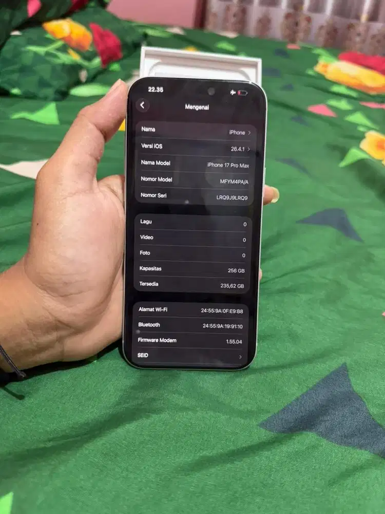 iphone 17 pro max 256 ibox