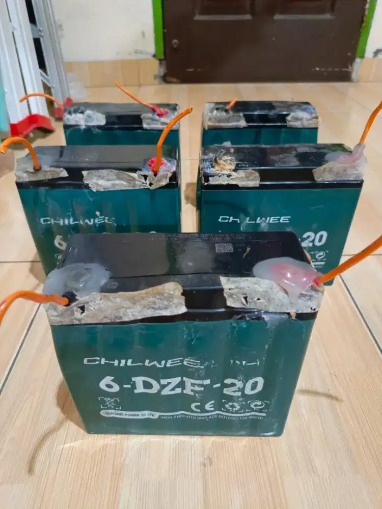 Aki Bekas Sepeda Listrik Soak CHILWEE 6-DZF-20