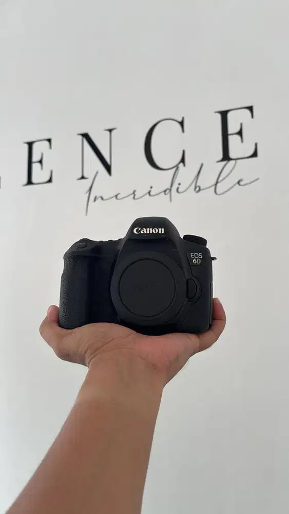 Kamera Canon EOS 6D Fullset (w/box)