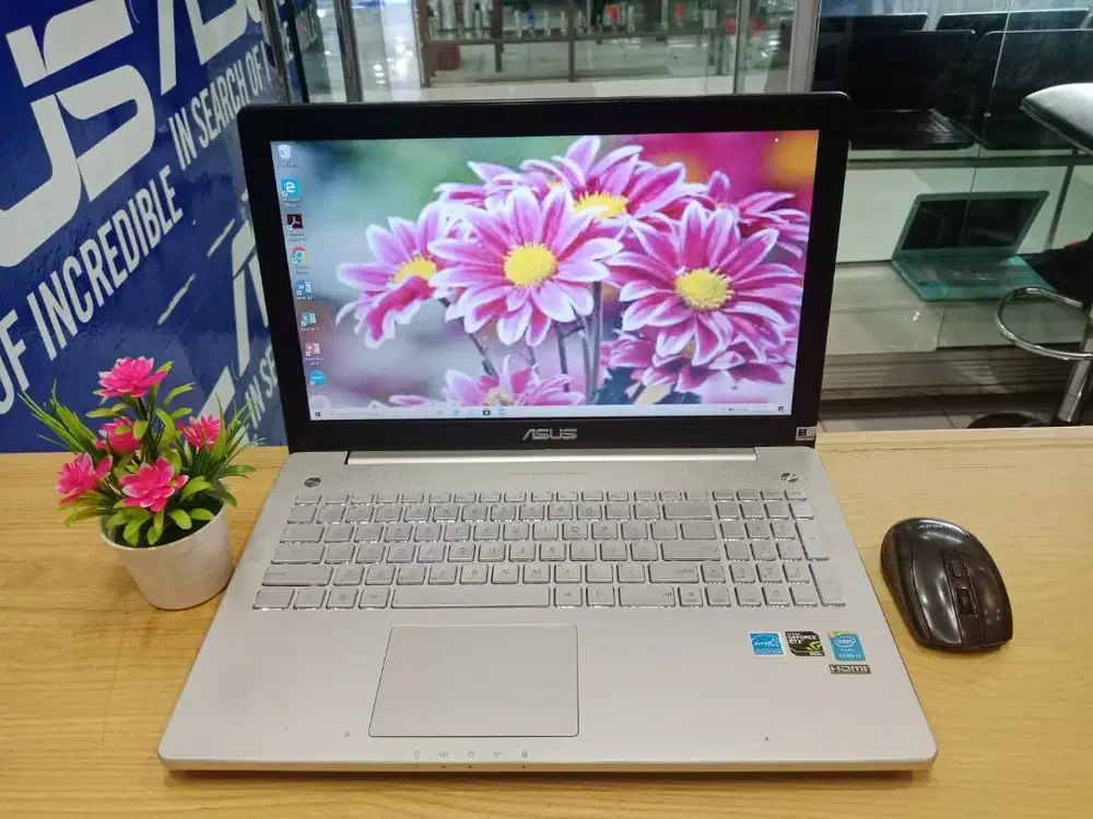 LAPTOP GAME DAN EDITING ASUS N550JK CORE i7 RAM 16GB SSD 256GB NVIDIA