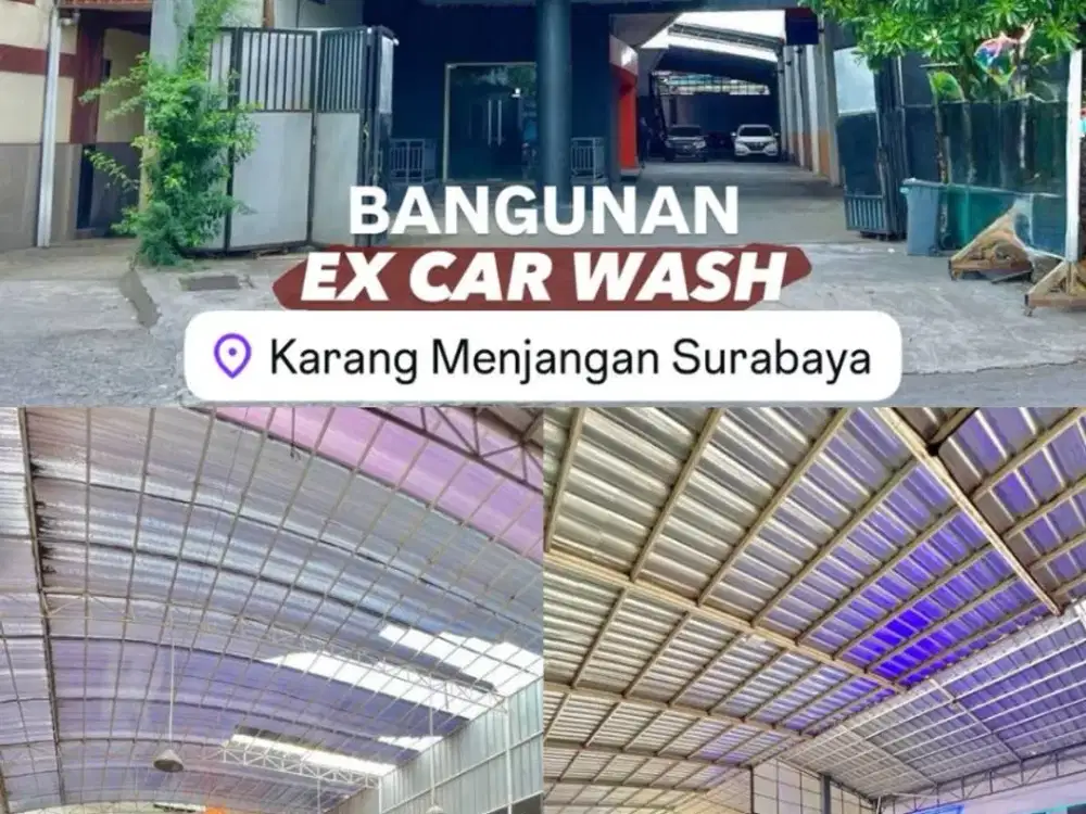 Dijual / Disewa bangunan usaha raya karangmenjangan gubeng