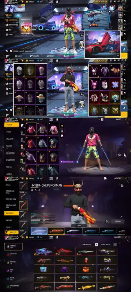 JUAL AKUN FF SPEK LIHAT DI FOTO