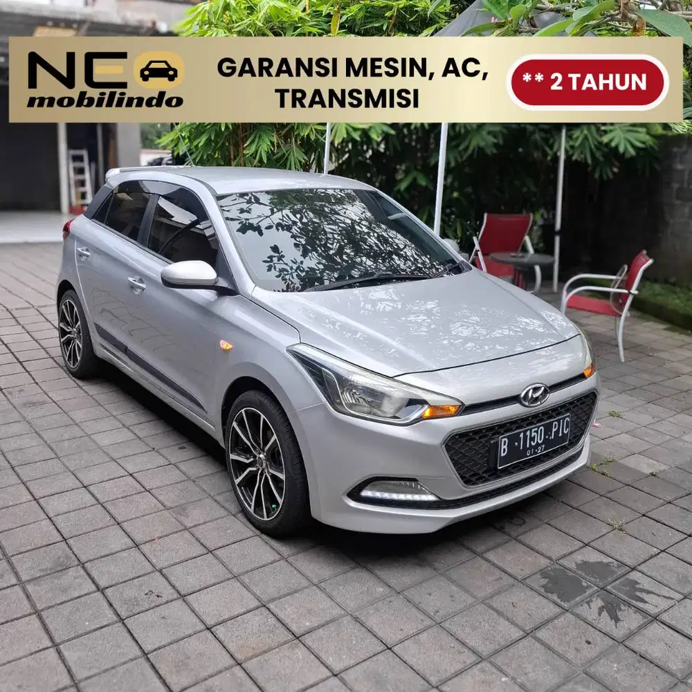[ Garansi Mesin Matic ] HYUNDAI i20 1.4 MT 2016 ABU ABU METALIK