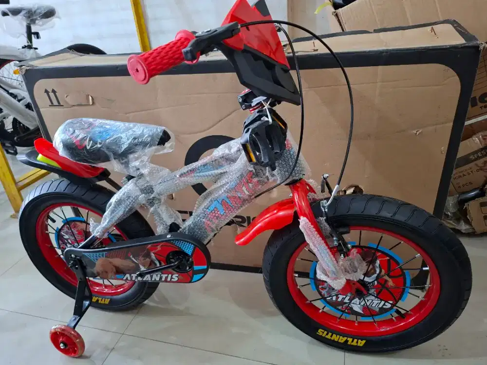 Sepeda Anak Sepeda BMX 16 Inch ATLANTIS ( BAN JUMBO 3.0 )