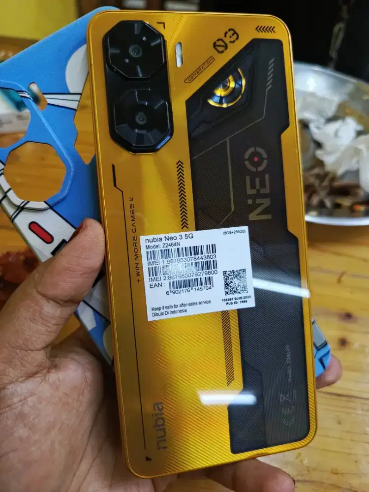Nubia neo 3 5g fullset (8+12/256gb) HP gaming garansi panjang