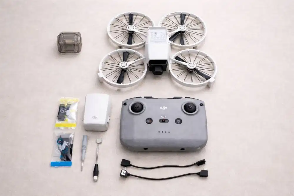 Drone DJI Flip RC-N3 Like New, Jam Terbang 16 Menit, Full Set + Box