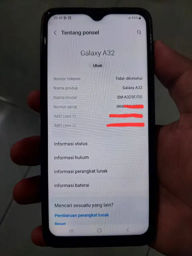 Samsung A32 siap pakai