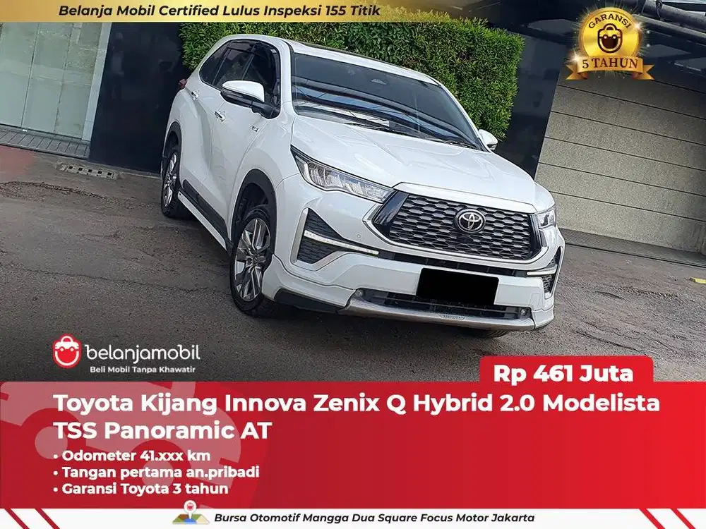 [ 2TV RSE ] Toyota Innova Zenix Q Hybrid Modelista TSS AT 2024 2025