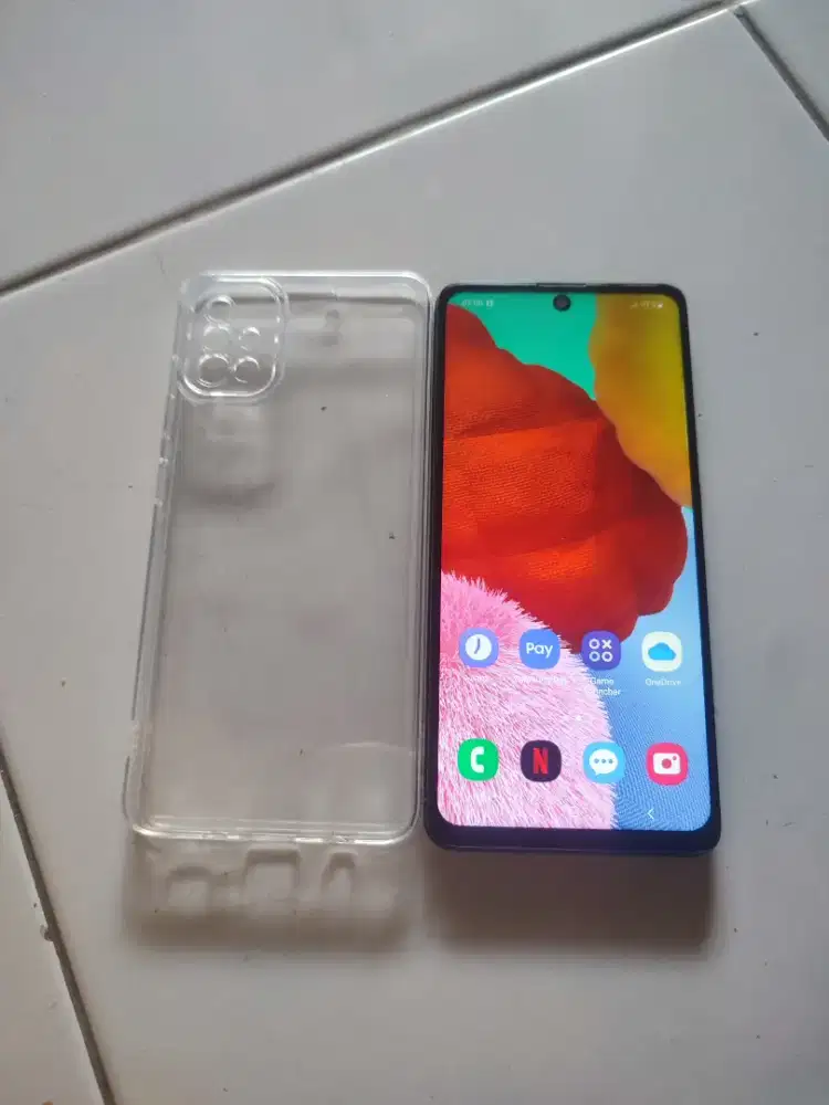 Dijual samsung A51, ram 6/128, nfc aktif, batangan