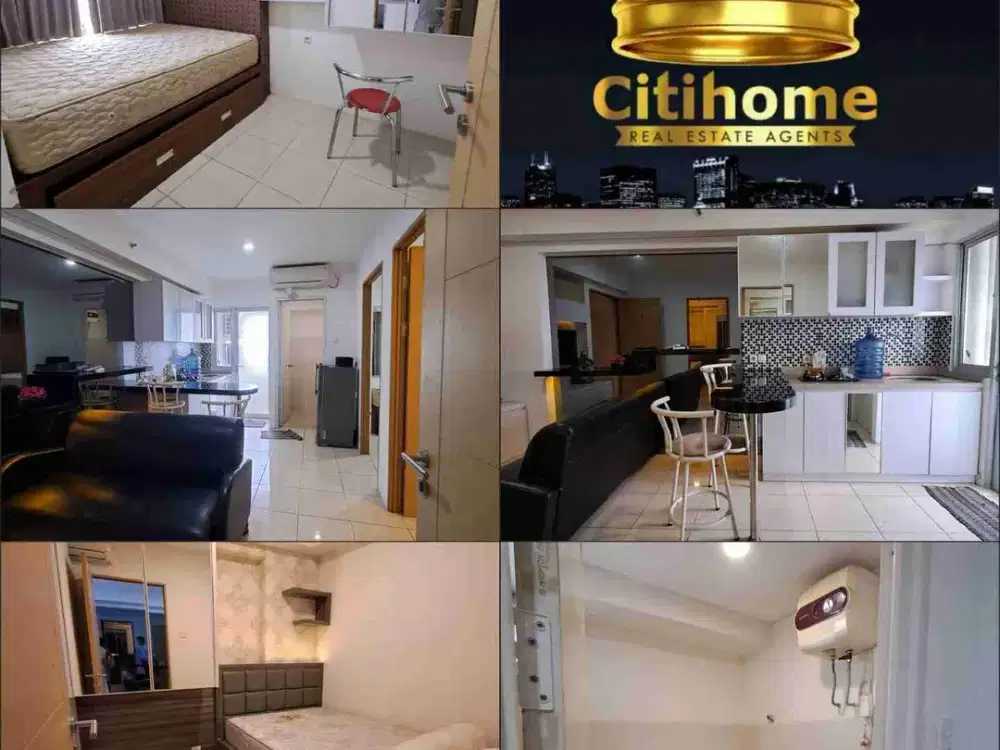 disewakan Bulanan 2br furnish apartemen educity by citihome