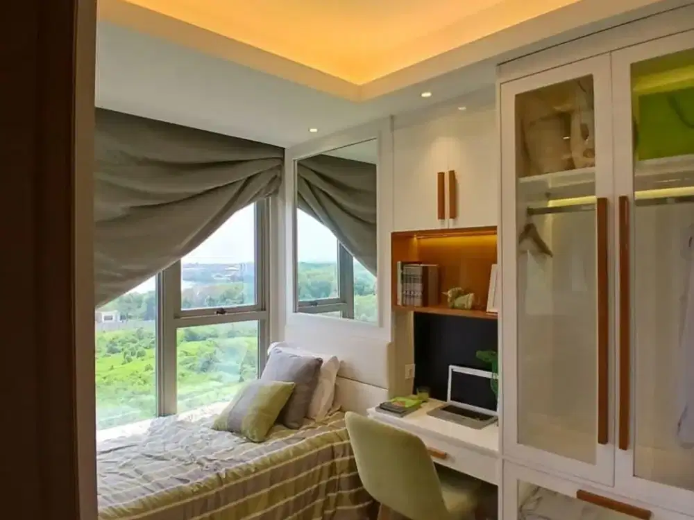 Jual Apartment Gold Coast PIK 2BR 58M2 Fully Furnished Siap Huni