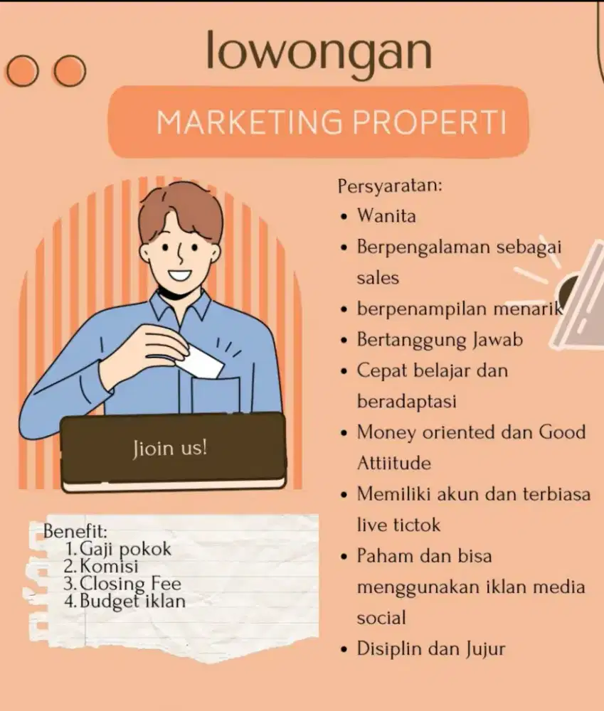Lowongan marketing inhouse