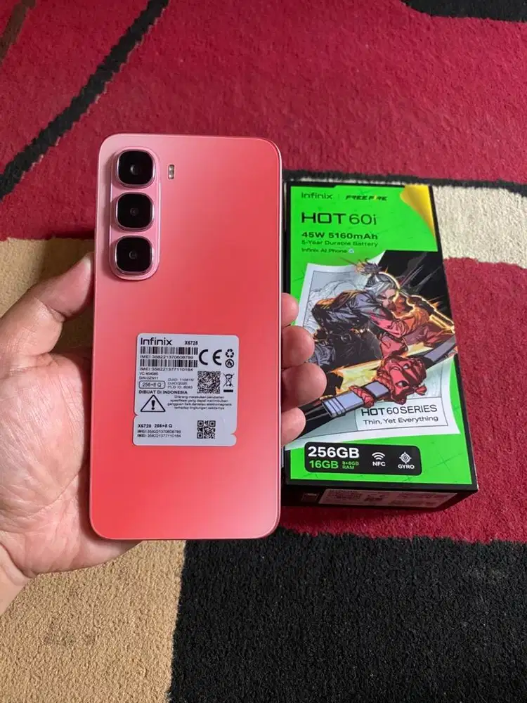 BISMILLAH INFINIX HOT 60i RAM 8/256 FULSET MULUS